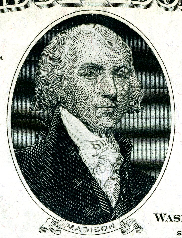 James Madison (Engraved Portrait)