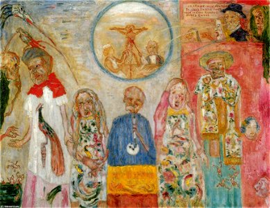 James Ensor, The Vile Vivisectors (1925), oil on canvas