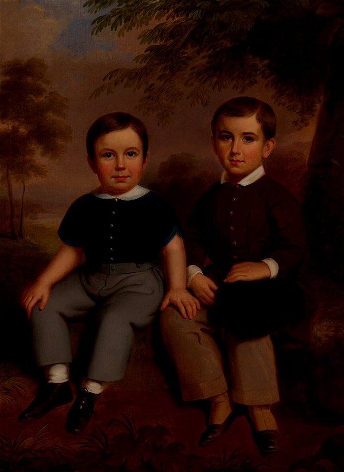 James Sullivan Lincoln - Cyrus and Frank Taft - 12.158 - Rhode Island School of Design Museum