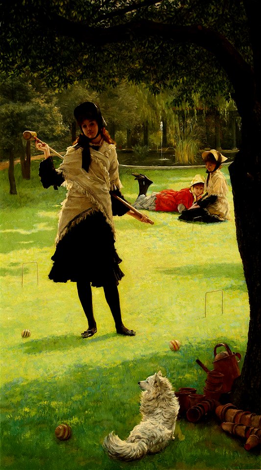 James Tissot - Croquet
