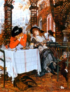 James Tissot - Le dejeuner
