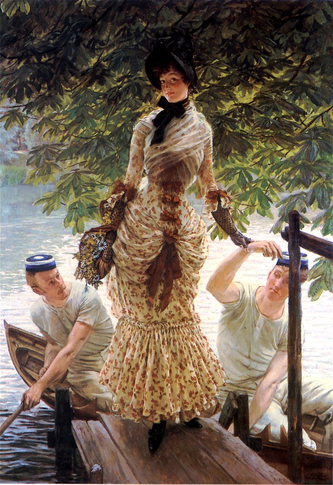 James Tissot - On the ThamesFXD