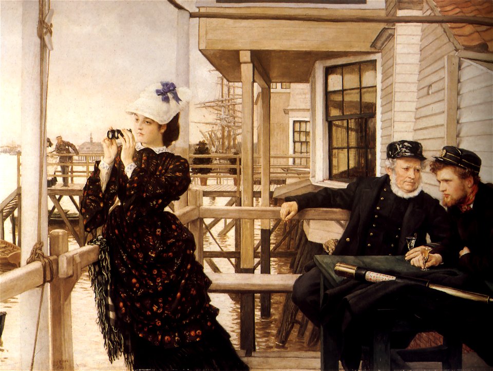 James Tissot - The Captain's Daughter
