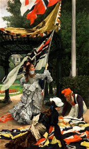 James Tissot - Still on Top - Google Art Project. Free illustration for personal and commercial use.