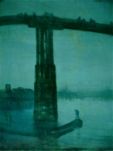 James McNeill Whistler - Nocturne en bleu et or