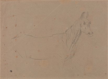 James Ward - A Mare, Possibly a Study for L'Amour de Cheval, Dated 1827, in the Tate Gallery - Google Art Project