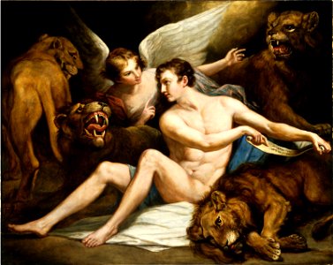 James Northcote - Daniel in the Lions' Den - BF.1985.10 - Museum of Fine Arts