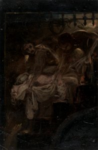 James Northcote - Study for Burying the Royal Children - Google Art Project