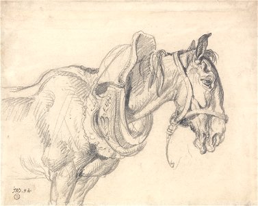 James Ward - Head and Shoulders of a Cart Horse - Google Art Project