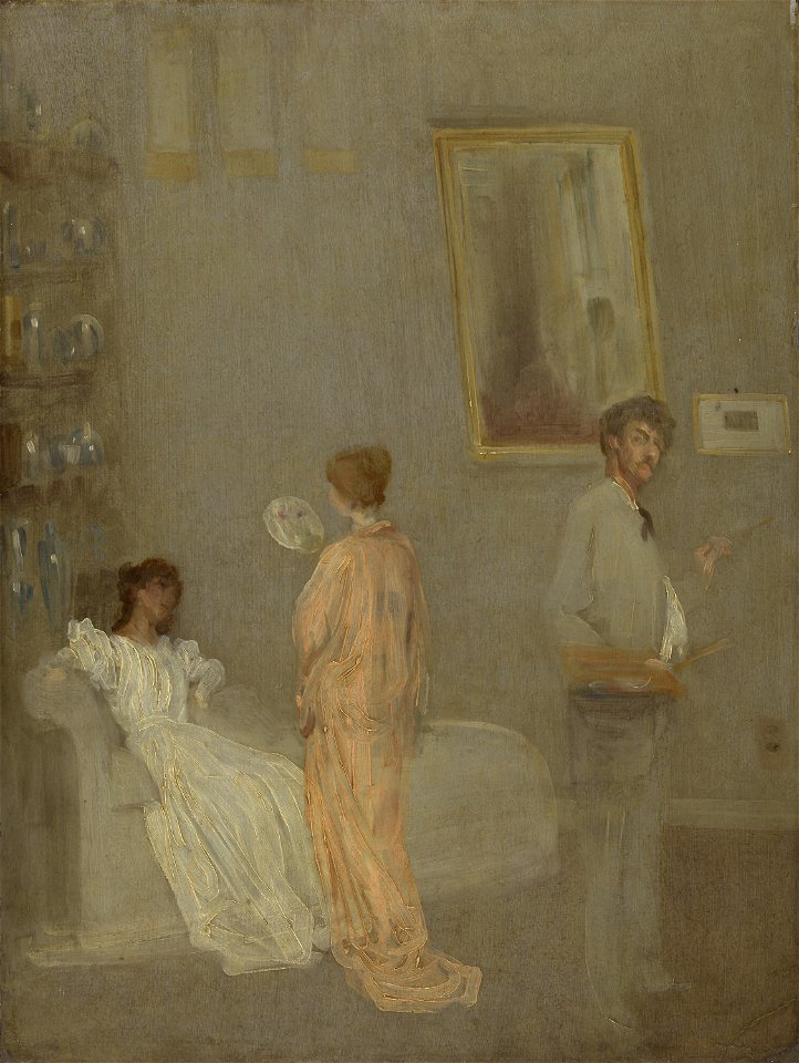 James McNeill Whistler - The Artist in His Studio - 1912.141 - Art Institute of Chicago