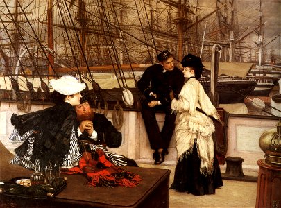James Tissot - The Captain and the Mate