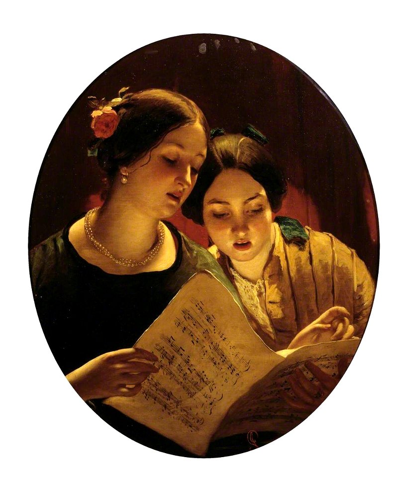 James Sant (1820-1916) - The Duet - N04856 - National Gallery