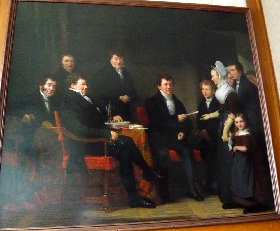 Jan Adam Kruseman - Regenten van de Doopsgezinde Weeshuis Haarlem 1834