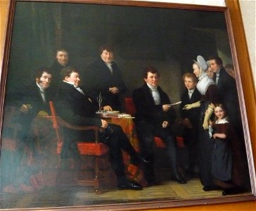 Jan Adam Kruseman - Regenten van de Doopsgezinde Weeshuis Haarlem 1834