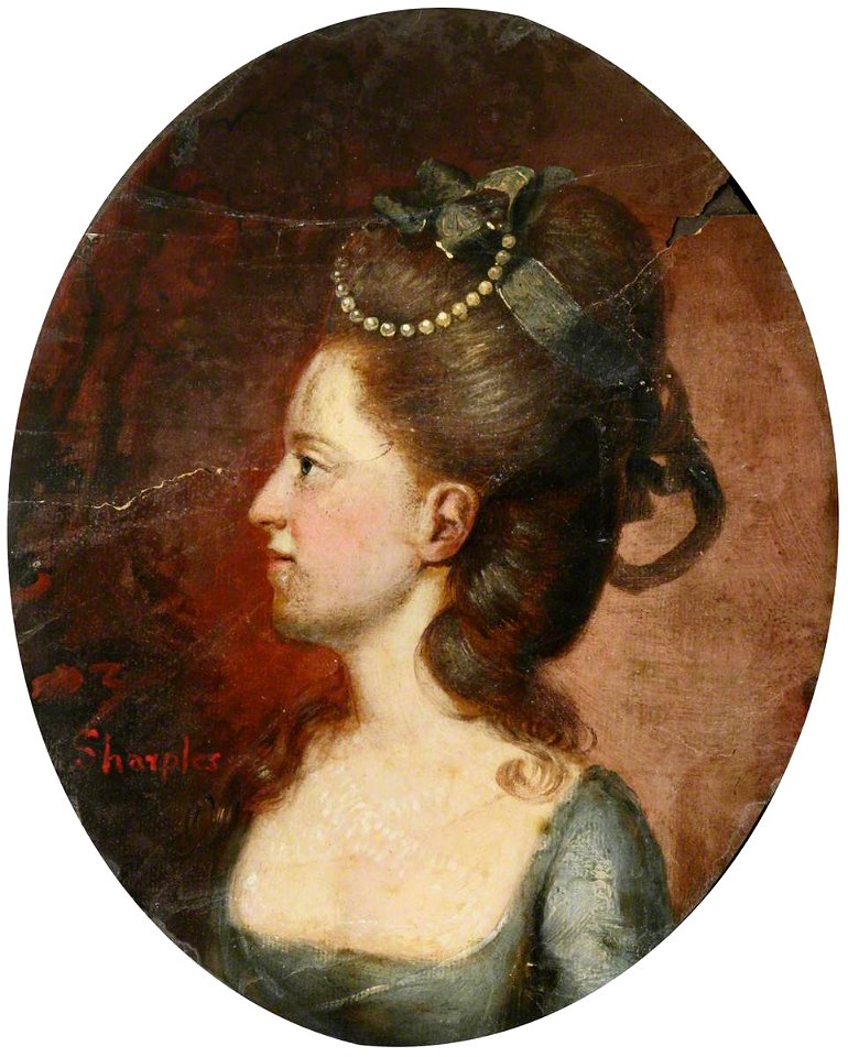 James Sharples (1751-1752-1811) - Portrait of an Unknown Lady - 936688 - National Trust