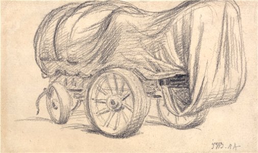 James Ward - A Broad-Wheeled Road Waggon - Google Art Project