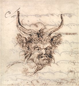 James Ward - A Satyr's Head - Google Art Project