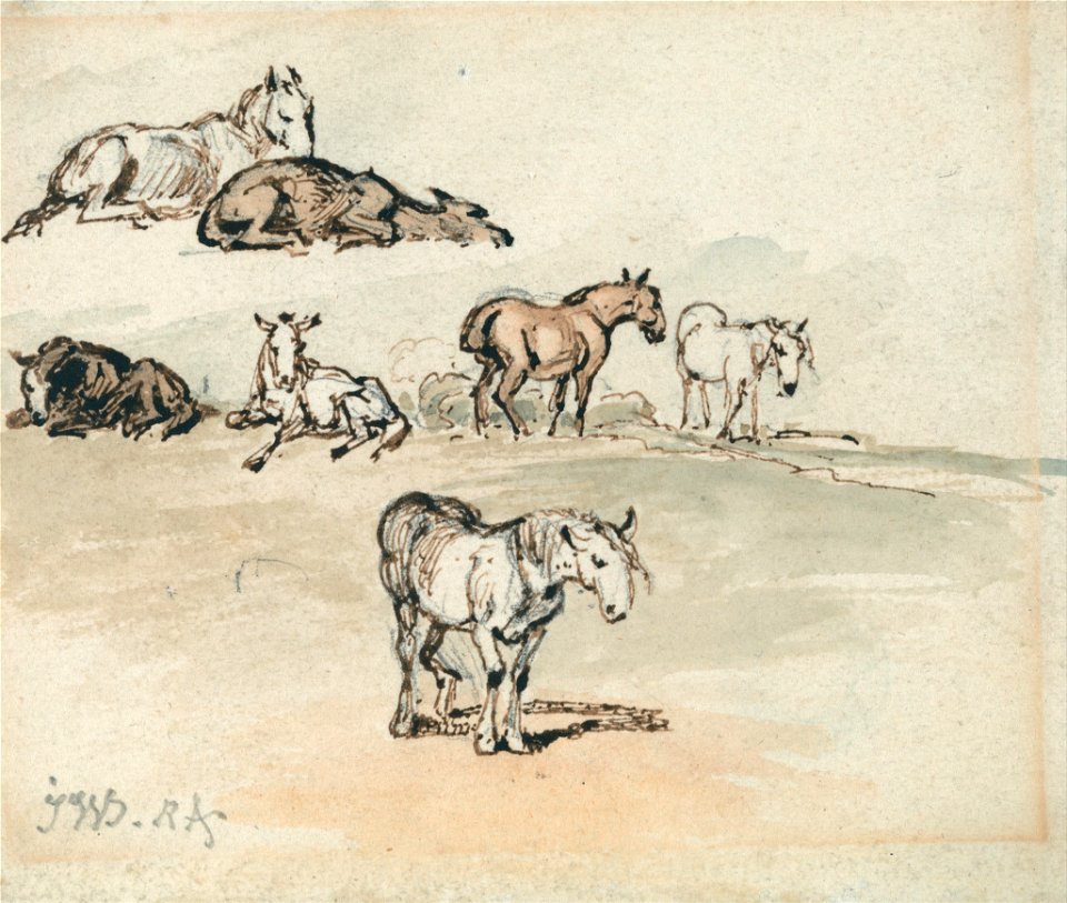 James Ward - Studies of Horses - Google Art Project