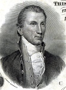 James Monroe (Engraved Portrait). Free illustration for personal and commercial use.