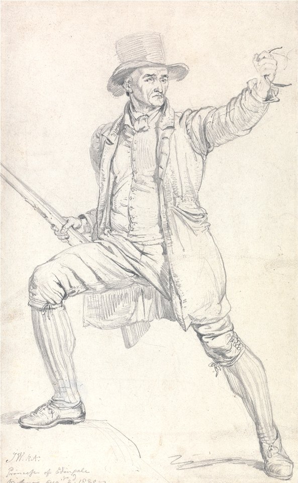 James Ward - A Study for the Central Character in Ward's Painting The Deer Stealer - Google Art Project
