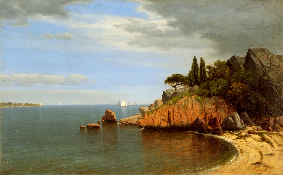 James Renwick Brevoort - Inside Eastern Point, Gloucester Bay