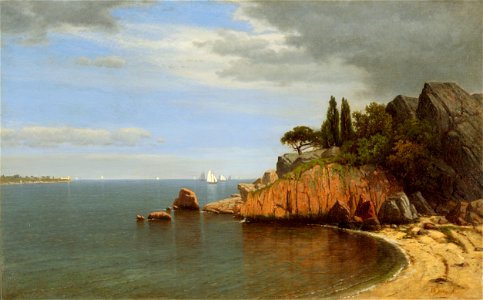 James Renwick Brevoort - Inside Eastern Point, Gloucester Bay