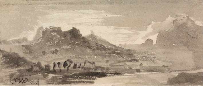 James Ward - Mountainous Landscape - Google Art Project