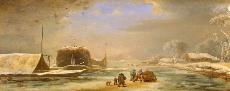 Jan Asselijn - Winter Landscape