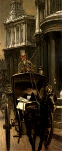 James Tissot - Going to Business