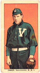 James, Vancouver Team, baseball card portrait LCCN2008676979