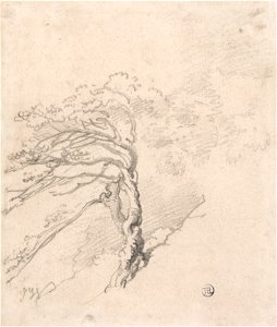 James Ward - Tree on a Hillside - Google Art Project