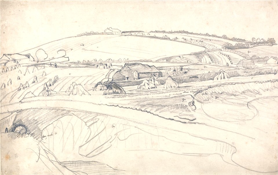 James Ward - Landscape with a Farm and Cornstalks - Google Art Project