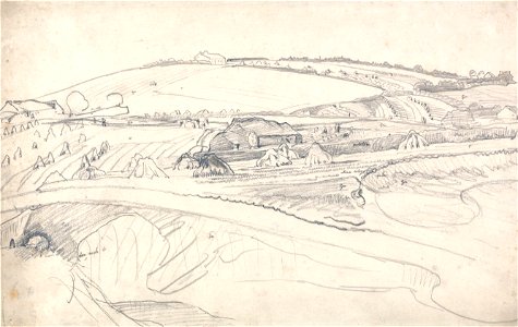 James Ward - Landscape with a Farm and Cornstalks - Google Art Project