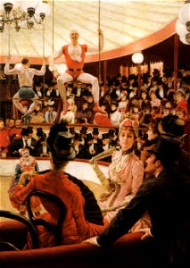 James Tissot - Women of Paris, The Circus Lover