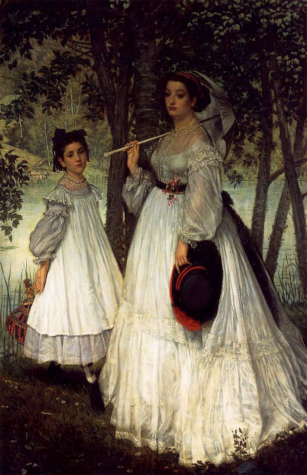 James Tissot - Two Sisters