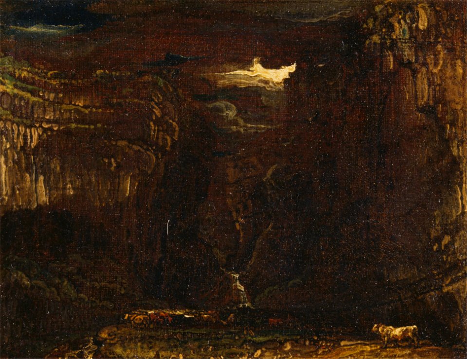 James Ward - Sketch for 'Gordale Scar' - Google Art Project