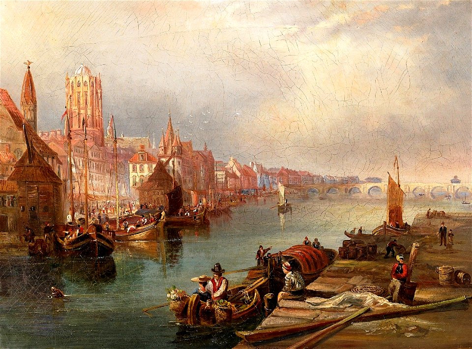 James Wilson Carmichael (attr) Frankfurt