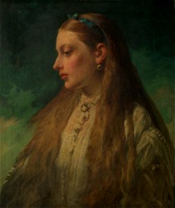 James Sant (1820-1916) - Princess Beatrice (1857-1944), later Princess Henry of Battenberg - RCIN 404297 - Royal Collection