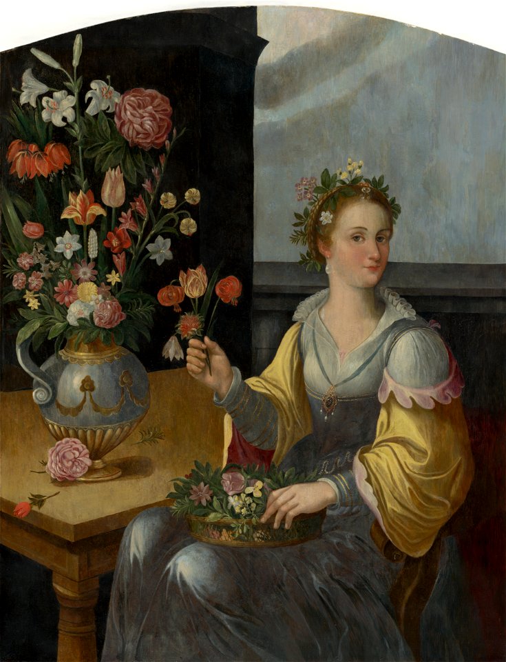 Jan Baptist Saive - Allegory of Flora - O 5769 - Slovak National Gallery