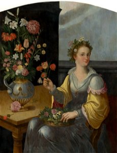 Jan Baptist Saive - Allegory of Flora - O 5769 - Slovak National Gallery