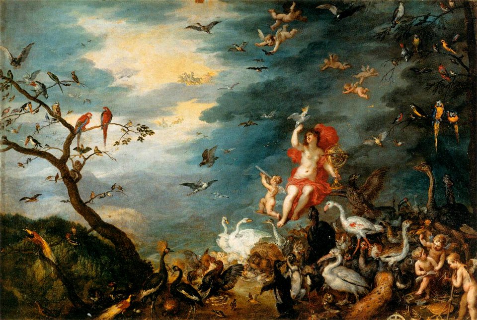 Jan Brueghel (I) - Air (Optics) - WGA3548