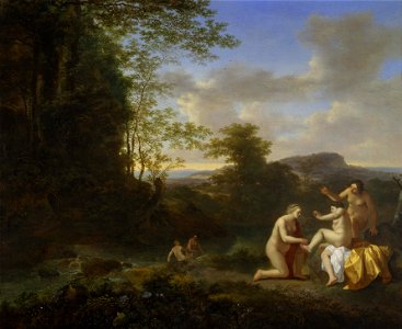 Jan Both - Landscape with Nymphs - Google Art Project