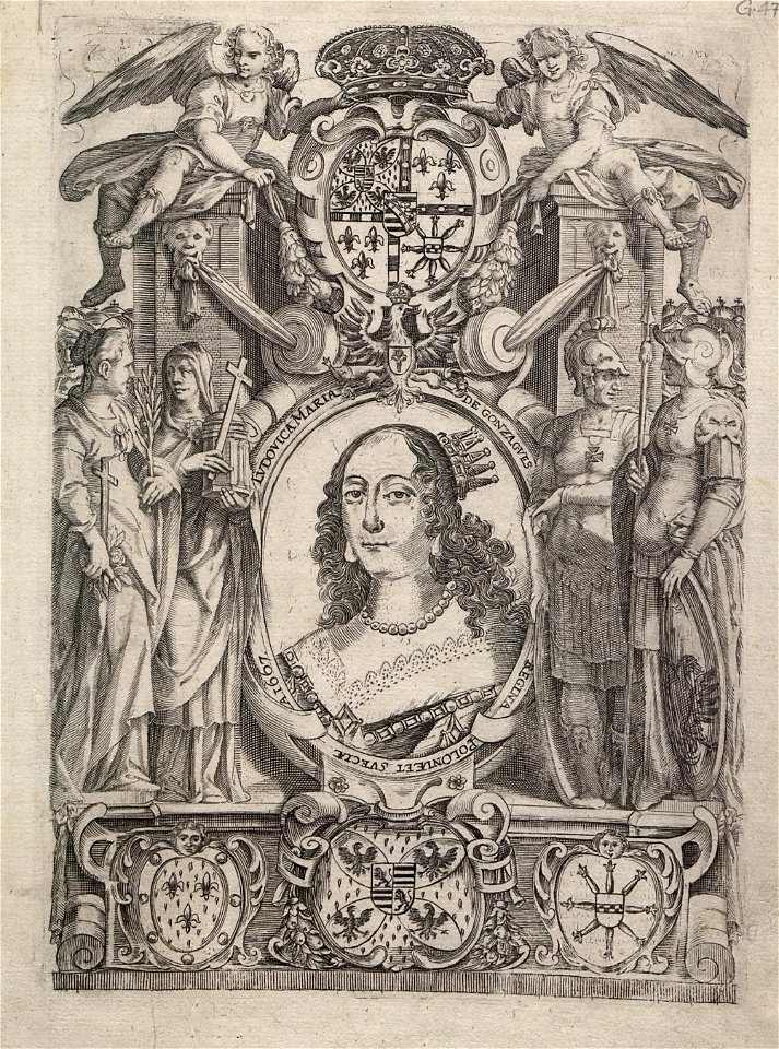 Jan Aleksander Gorczyn, Ludovica Maria de Gonzagues