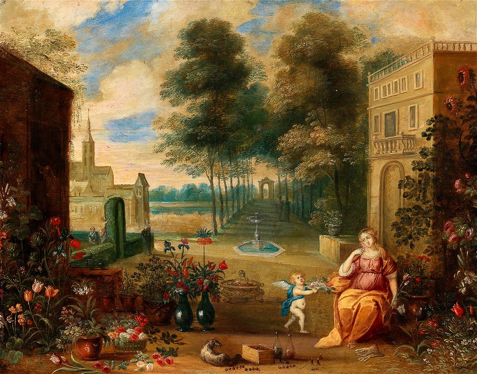 Jan Breughel (II) & Pieter van Avont - Allegory of Smell