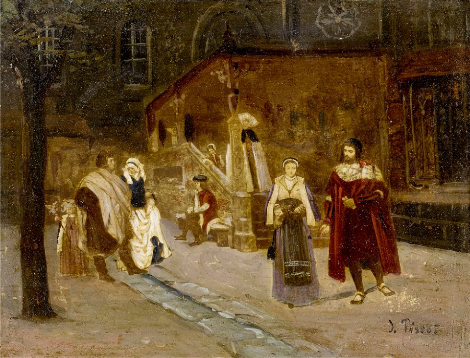 James Tissot Faust und Margarethe