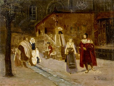 James Tissot Faust und Margarethe
