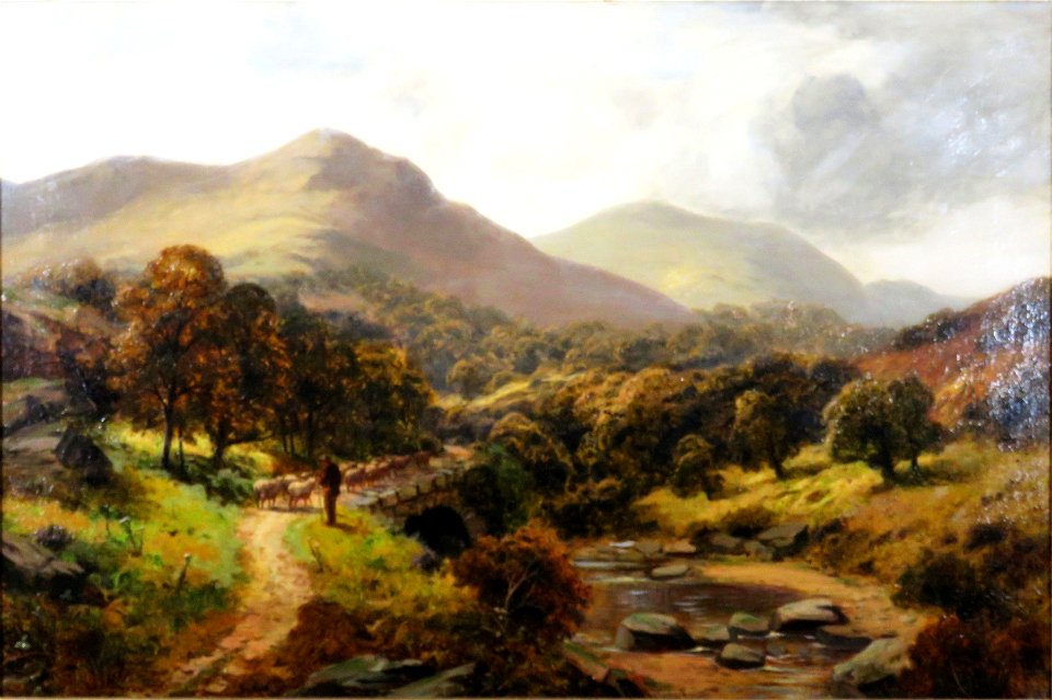 James Peel - Schafherde in schottischem Hochland