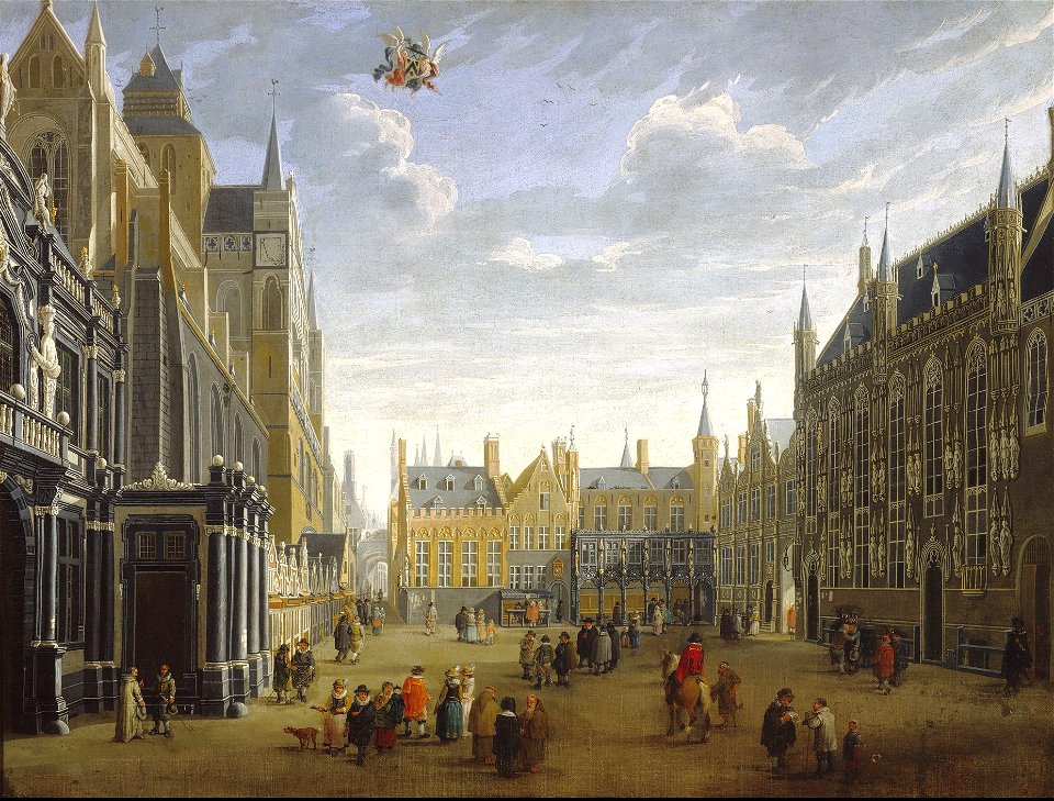 Jan Baptist van Meunincxhove - The Burg in Bruges