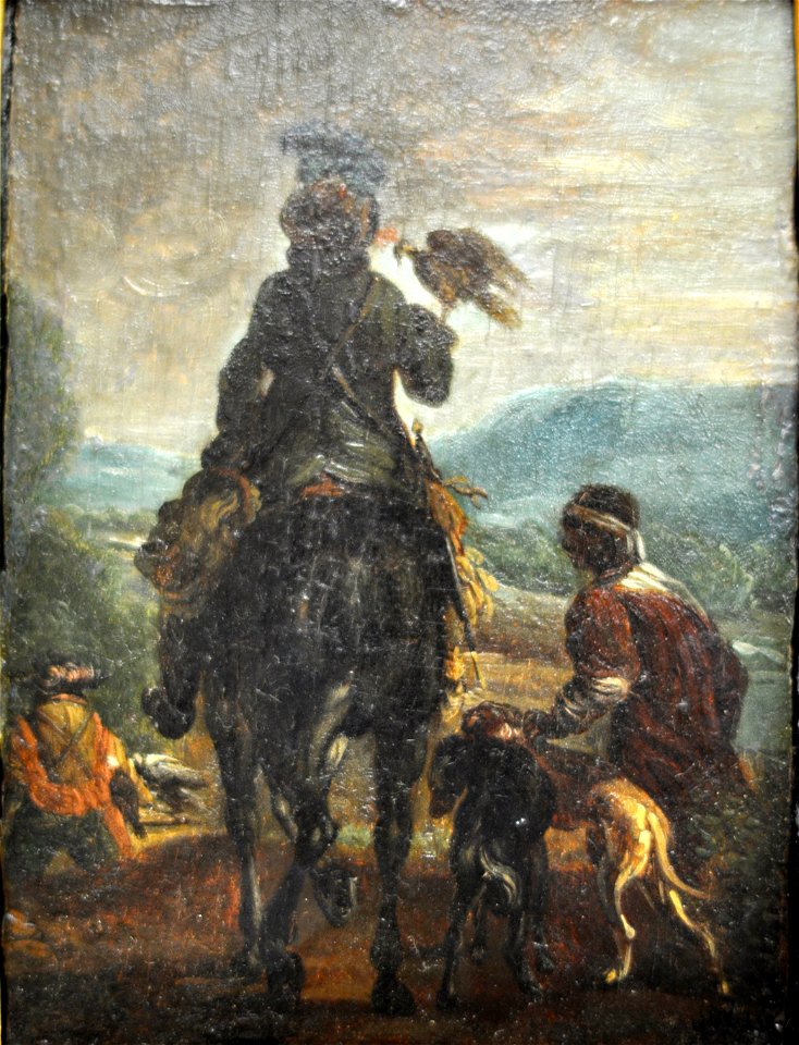 Jan Baptist Weenix - Hunter with Falcon (Rouen)