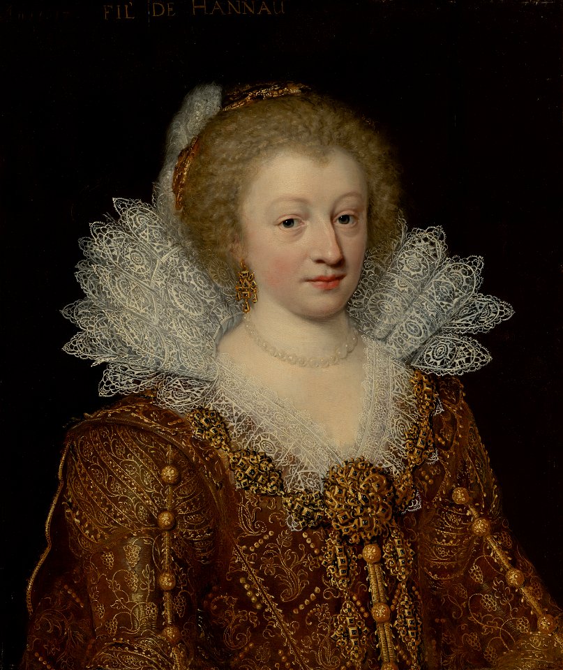Jan Anthonisz van Ravesteyn - Portrait of Catharina Belgica (1578-1648) - 119 - Mauritshuis